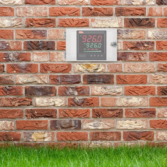 KAKOWELY 1Set Clear Thermostat Cover with Lock Durable Wall Mounted Thermostat Guard for Theft Prevention