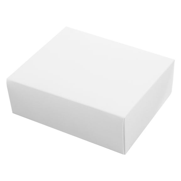 KAKOWELY 1Set Elegant White Cardstock present Wrapping Box Small Boxes For Any Occasion