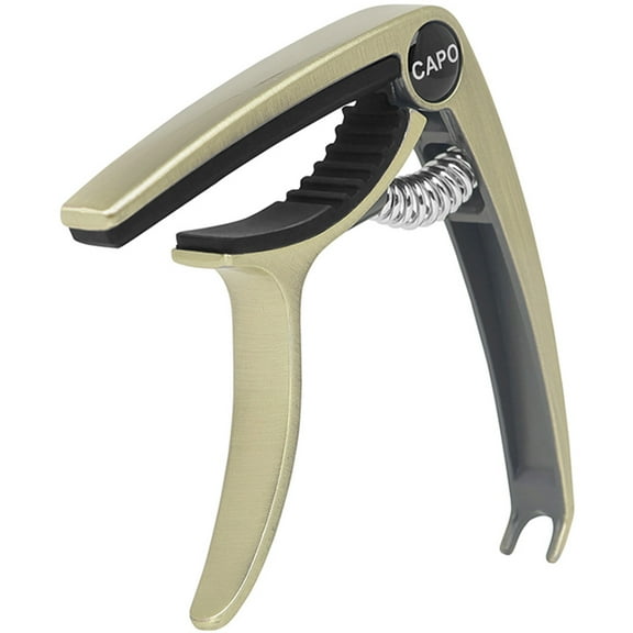 KAKOWELY 1Set Guitar Capo Aluminum Alloy for Acoustic Electric Quick Release Guitar Accessories 1.5x7.5x9cm