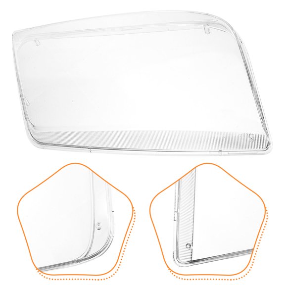 KAKOWELY 1Set Headlight Cover Cap For Car Headlight Protector Assorted Color Pc Material Impact Resistance