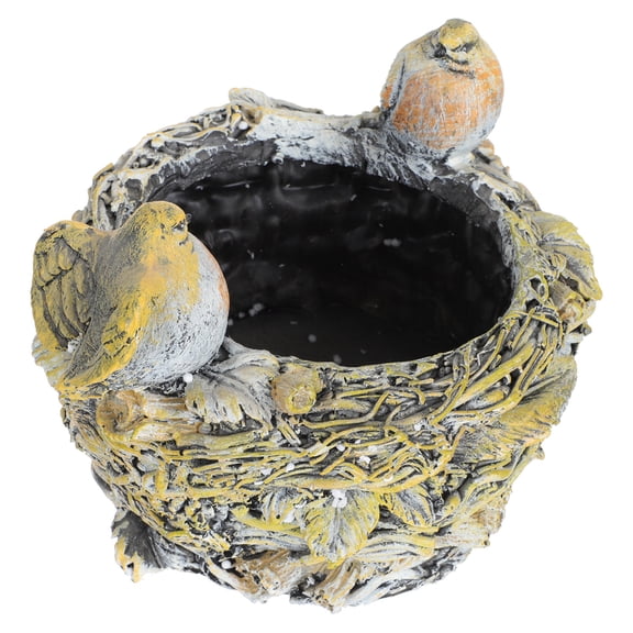 KAKOWELY 1Set Home Flower Pot Rustic Style for Indoor Use 8.1x6.3in