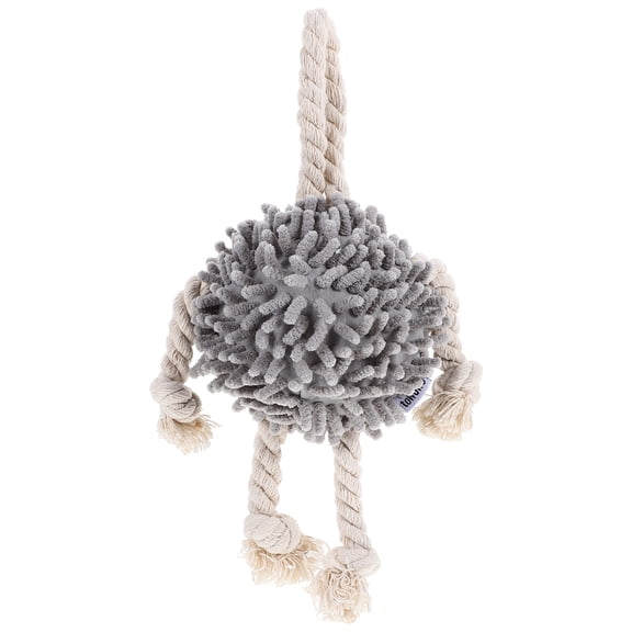 KAKOWELY 1Set Interactive Dog Rope Toy For Puppies Muscle Exercise And Entertainment 9.8x3.7x9.8in