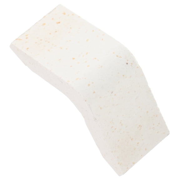 KAKOWELY 1Set Kiln Pillar L-Shaped Pottery Firing Support for Artists and Students in White 2.6x2.6x1.2in