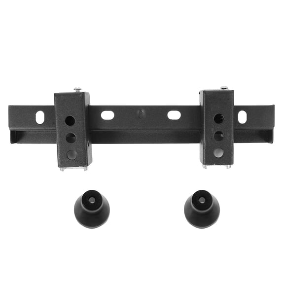 KAKOWELY 1Set Mounted TV Bracket Black with Telescoping Feature for Custom Viewing Angles