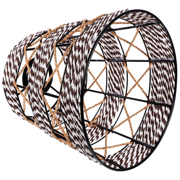 KAKOWELY 1Set Multi Color Paper Rope Lampshade for Light Diffusion and Decorative Lighting in Cylindrical Shape