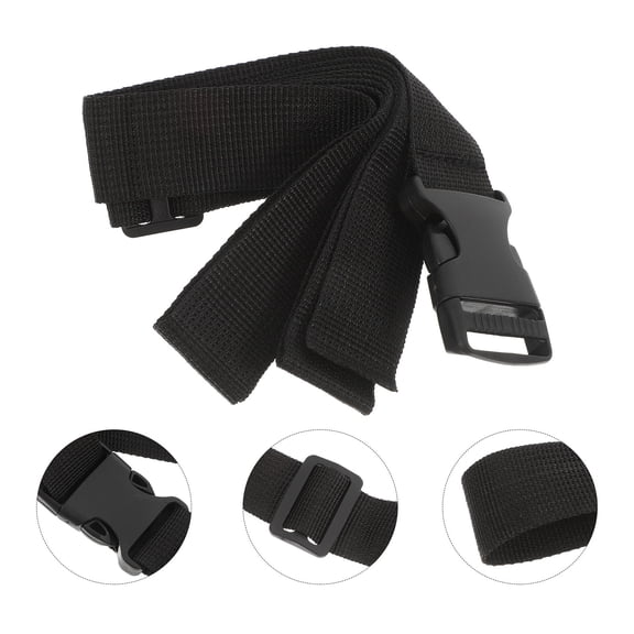 KAKOWELY Parachute Buckle Strap Polypropylene 1Pack 58.95In x 1.77In x 0.51In