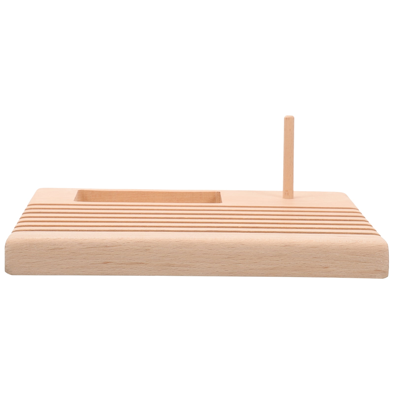 Preventing Fabric Tangling In Pet Toys Reference: Kakowely 1Set Spool Ruler Holder Wooden Rectangular Shape For Prevent