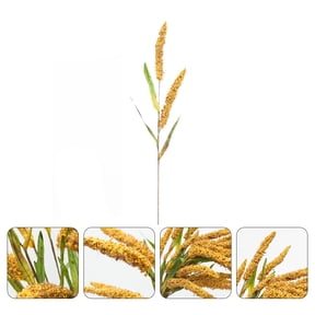 KAKOWELY Artificial Wheat Stalks Golden Decor for Indoor Outdoor Home and Balcony Decoration
