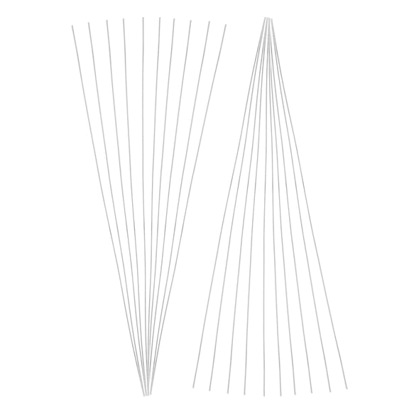 KAKOWELY 20Pcs Flux Core Aluminum Brazing Rod Plated Silver for Home Repair Durable and Reliable