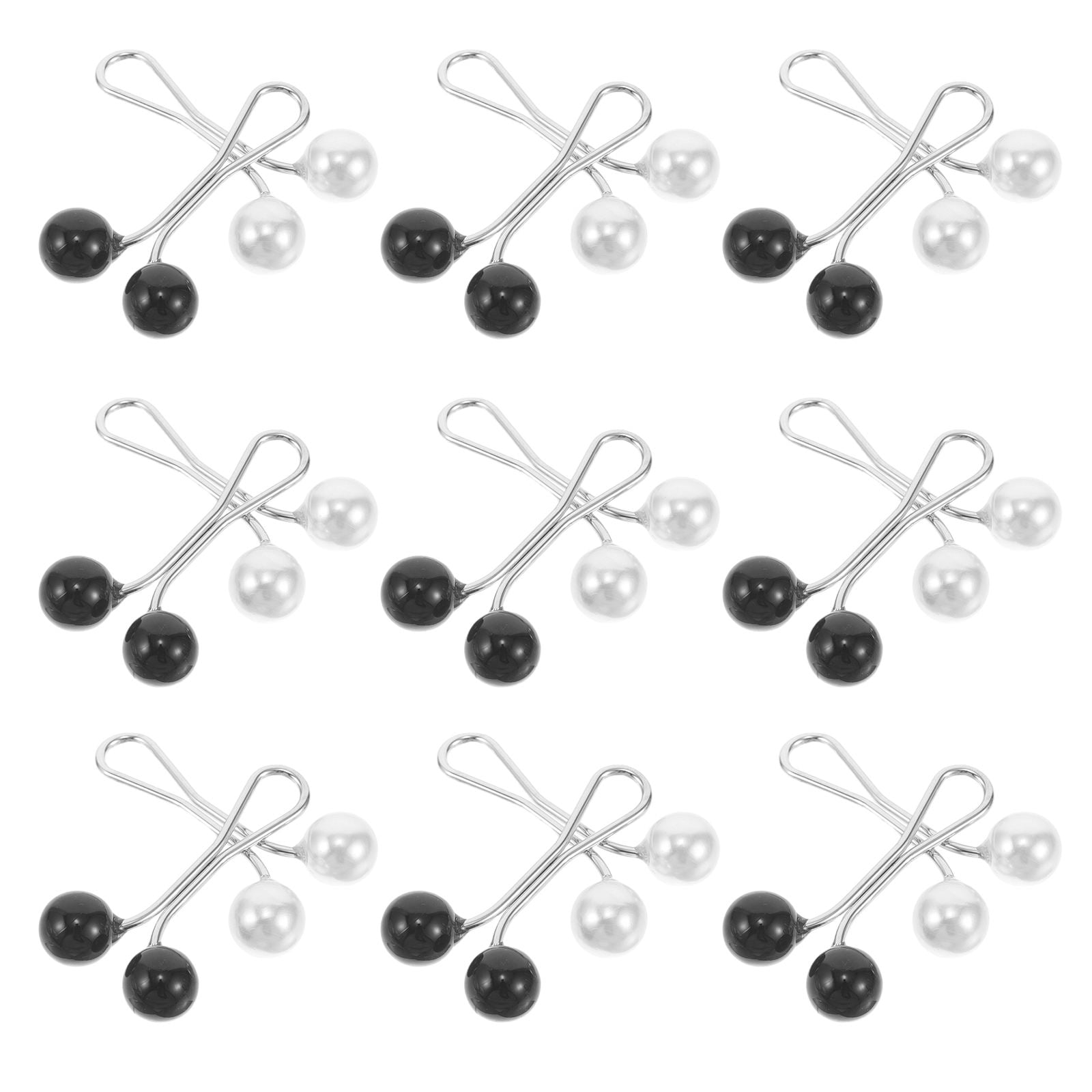 Hijab Pins - 24 Pcs Multicolor Headscarf Clips Safety Pins With Steel Ball Head, For Muslim Scarf & Clothing