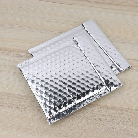 KAKOWELY 28 Pcs Silver Aluminum Film Envelope Shockproof Packaging For Logistics Safe Shipping Of Fragile Items