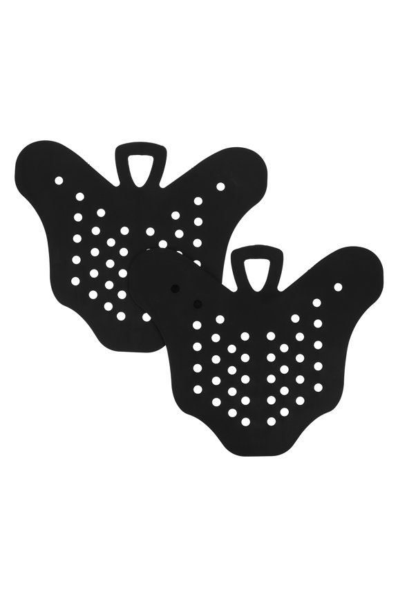 2Pcs Diving Fin Accessories Black for Fin Shape Protection and Improved Underwater Control