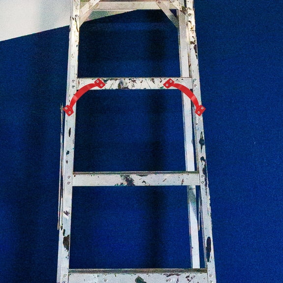 KAKOWELY 2Pcs Durable Stainless Steel Ladder Handles with Comfortable Grip for Ladder Accessories
