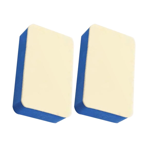 KAKOWELY 2Pcs Inside Car Window Screen Cleaner Sponge Compact Portable for Car Vent and Glass