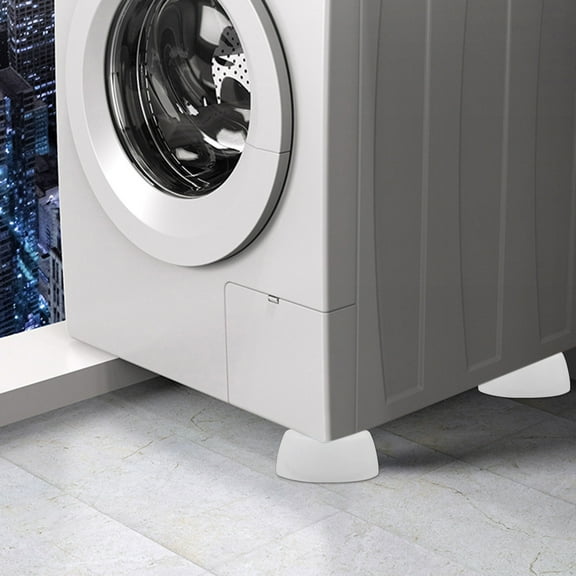 KAKOWELY 2Pcs Plastic Mats for Preventing Shaking and Sliding of Washer Feet