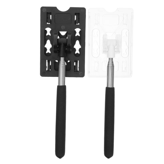 KAKOWELY 2-Pack Portable Telescopic Parking Card Grabber with Adjustable Length for Easy Contactless Toll Booth Access