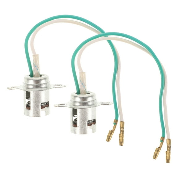 KAKOWELY 2Pcs Rubber Plastic Tail Light Sockets for Electric Scooter Easy Installation Scooter Parts