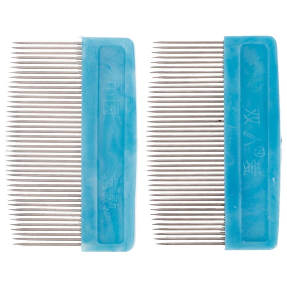 KAKOWELY Bows Violin Bow Hair Comb Silver Plastic 2Pcs Compact