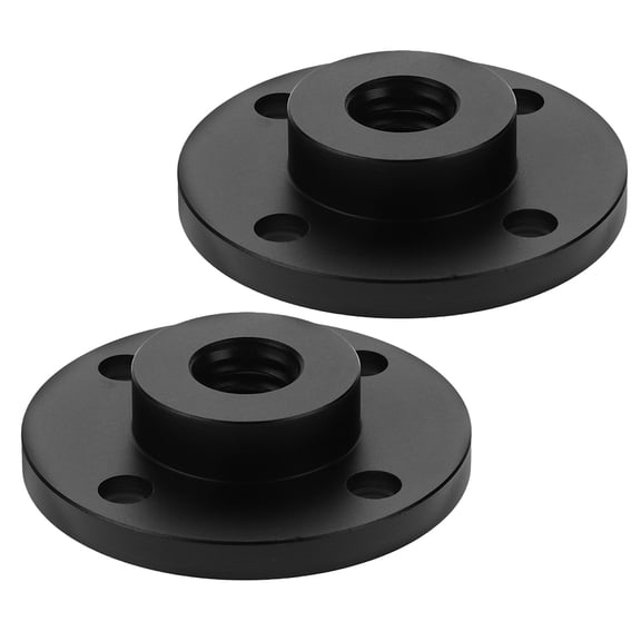 KAKOWELY 2Pcs Universal Aluminum Alloy Gooseneck Microphone Wall Mount with Quick and Tool Free Setup