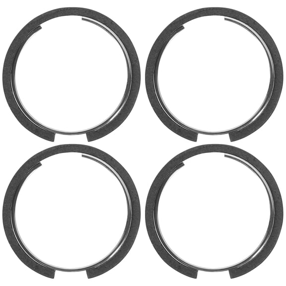 KAKOWELY 4 Sets Impact Retaining Steel Rings Black Replacement for Wrench Socket Tool Maintenance