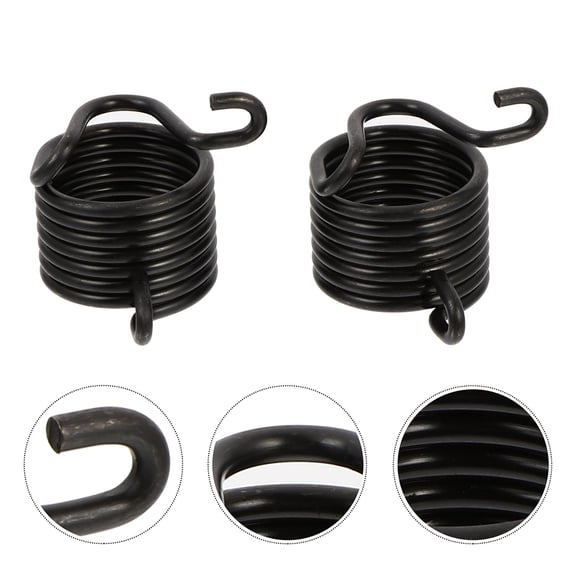 KAKOWELY 4Pcs Air Hammer Spring Set High Elasticity Black Pneumatic Tool Spring for Fixing Use