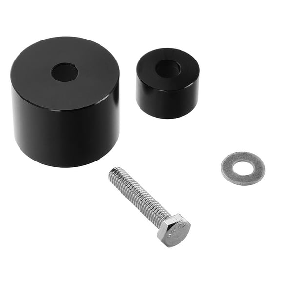 KAKOWELY 4Pcs Black Aluminum Alloy Repair Kit for Grab Handle for RV Screen Door Slide and Screen Door Latch