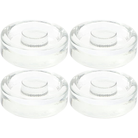 KAKOWELY 4Pcs Fermenting Weights for Wide Mouth Jars Transparent Kitchen