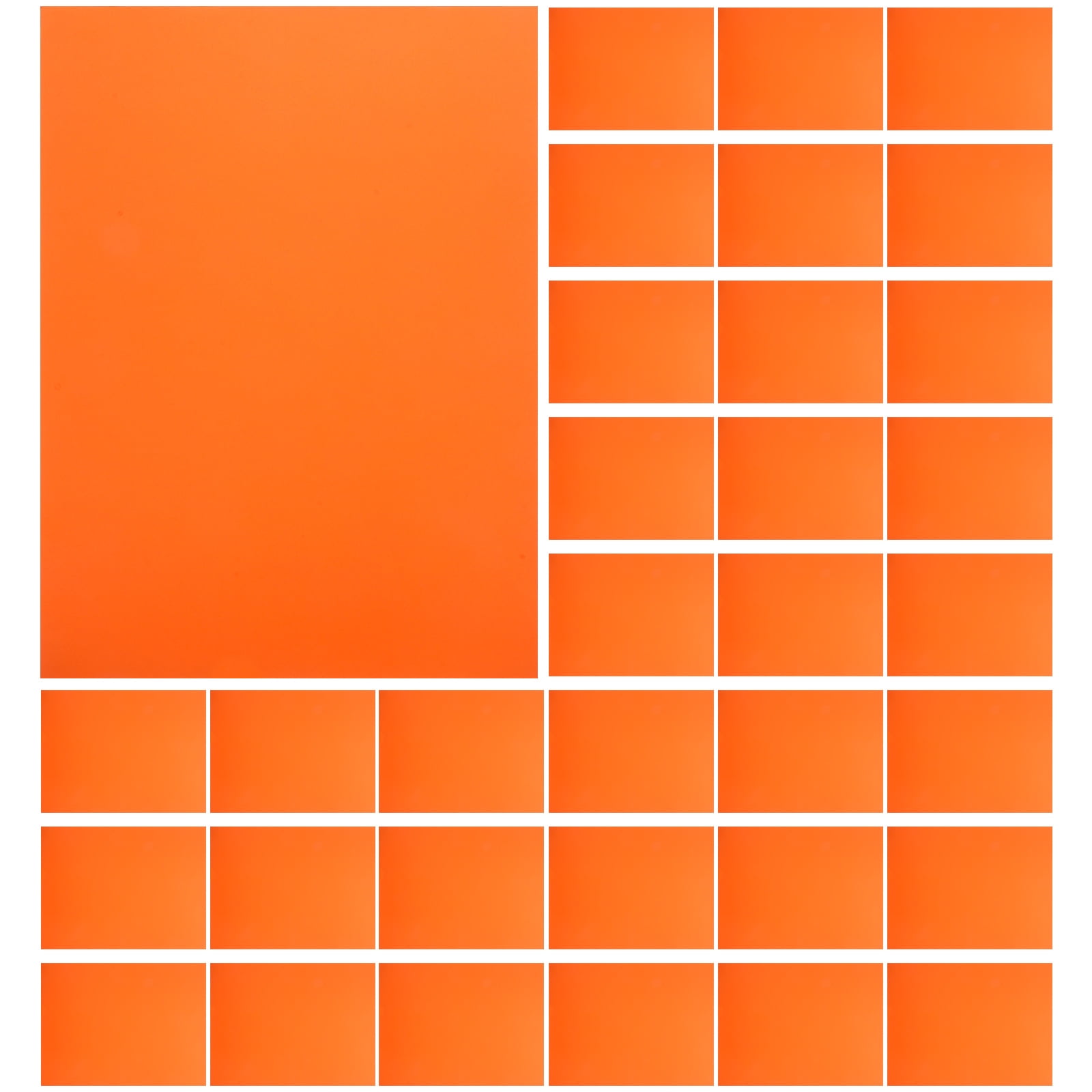KAKOWELY 50 Sheets Colored Paper for Crafts A3 Size Cardstock Ideal for Valentine's Day and Friends