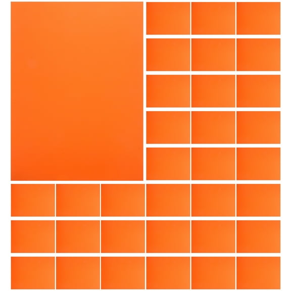 KAKOWELY 50 Sheets Colored Paper for Crafts A3 Size Cardstock Ideal for Valentine's Day and Friends