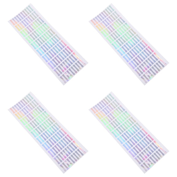 KAKOWELY 500Pcs Self Adhesive Tamper Evident Labels for Cosmetic Packaging and Bottle Sealing