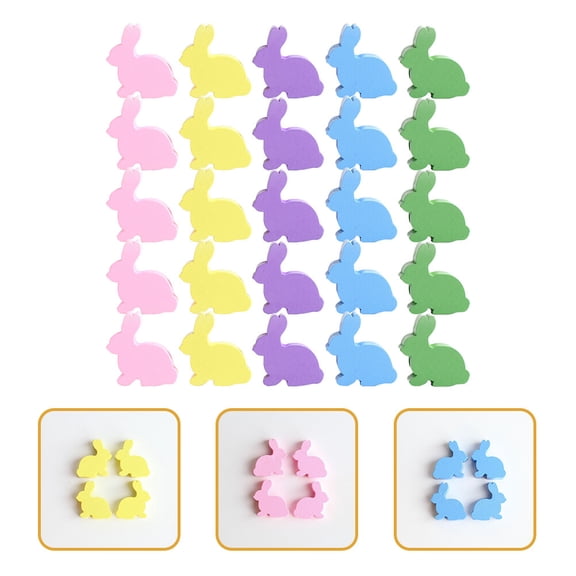 KAKOWELY 50Pcs Small Beads For Crafting Beads Easter Day