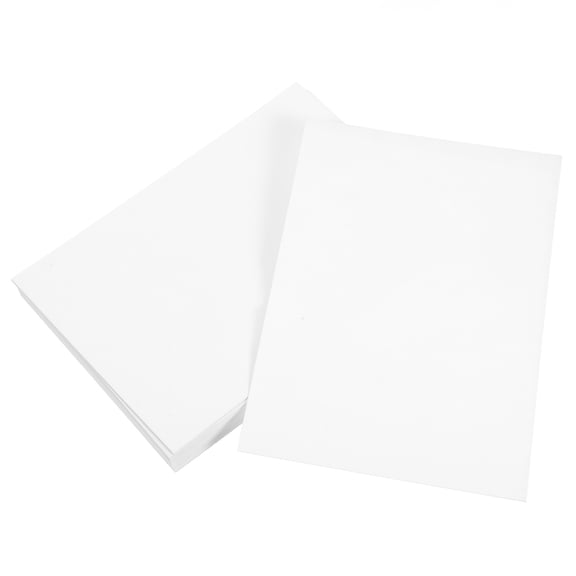 KAKOWELY 50Pcs White Cardstock Paper Thick Durable Sheets for Crafts Greeting Card Making and Invitations