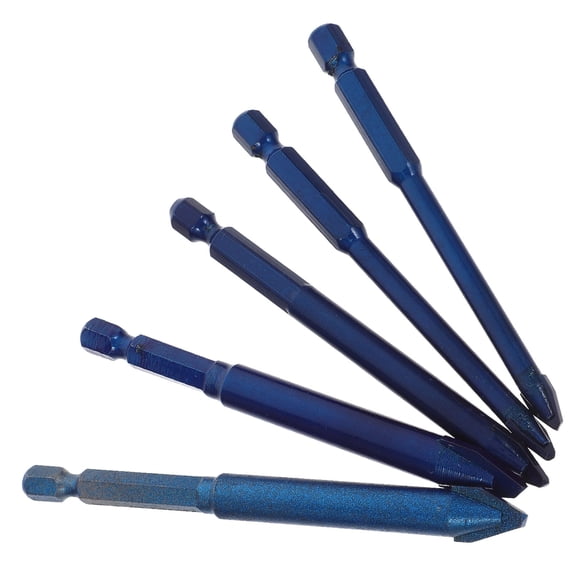 KAKOWELY 5Pcs Hard Alloy Material Multifunctional Wear Resistant Drill Bit For Brick Masonry