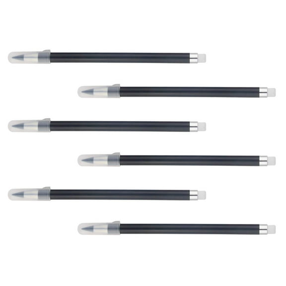 KAKOWELY 6Pcs Inkless Pencils for Students Notebook Writing and Sketching Cylindrical