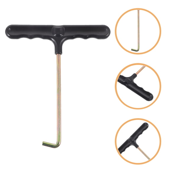 KAKOWELY 6Pcs Lace Tightener Tool Stainless Steel for Roller Skates Simple Design Athletes Accessory