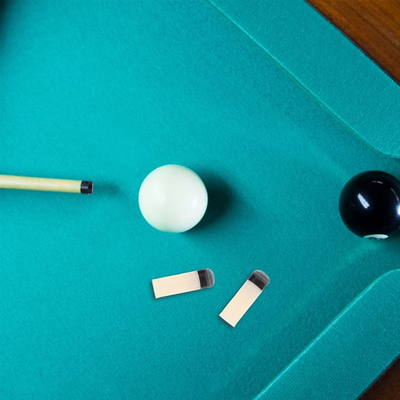 KAKOWELY 8Pcs Pool Tips Replacement Kit for Competition and Leisure Metal Plastic