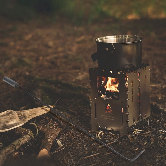 KAKOWELY 8Pcs Rust-Proof Barbecue Ash Removal Hooks for Indoor and Outdoor Use