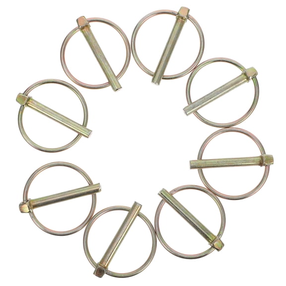 KAKOWELY 8pcs Spring Loaded Lynch Pin Practical Design For Farm Tractors