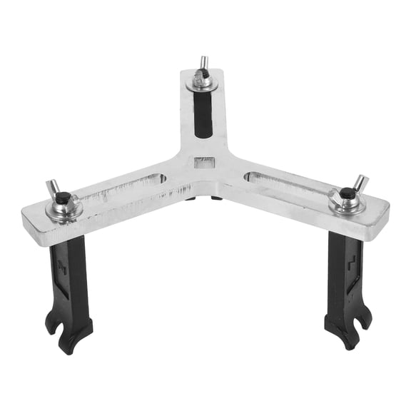 KAKOWELY Adjustable Pump Pulley Remover Fuel Pump Module Spanner Wrench 3-Jaw Design Silver 15.00X15.00X6.70Cm 1 Set