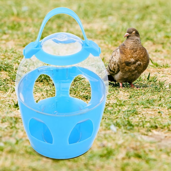 KAKOWELY Bird Water Feeder Outdoor Water Dispensing PVC Multi For Zoos 1 Set