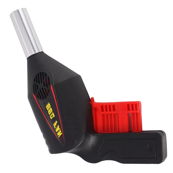 KAKOWELY Black Portable Manual Bbq Fan Handheld for Camping Barbecue Fire Starter and Air Blower