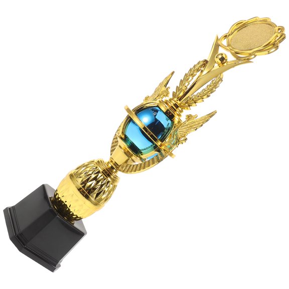KAKOWELY Blue Multi Function Sports Trophy Plastic Crafted for Desktop Display and Rewarding Winners