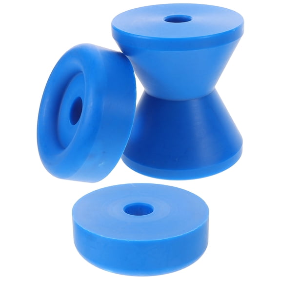 KAKOWELY Boat Trailer Bow Roller Assembly with Plastic Winch Wheel for Yacht Trailer and Marine Guide Use