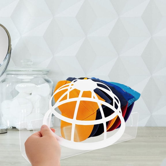 KAKOWELY Cap Washer Cage Hat Cleaner Cage Plastic Protecting 2pcs For Adults
