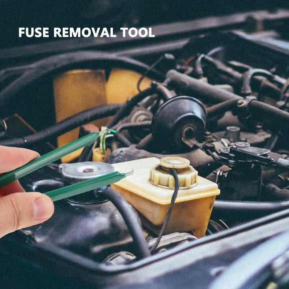 KAKOWELY Car Fuse Pliers Tool Green Compact Durable Design for Automotive Fuse Maintenance