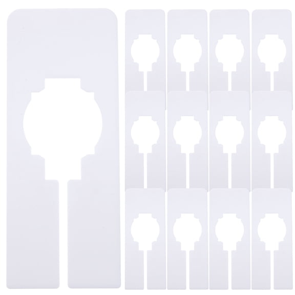 KAKOWELY Clothing Rack Size Dividers 15Pcs Abs for Men and Women