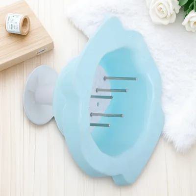 KAKOWELY Cutter Guard Vegetable Slicer Finger Guard Sky Blue 1Pcs Stainless Steel Home Kitchen