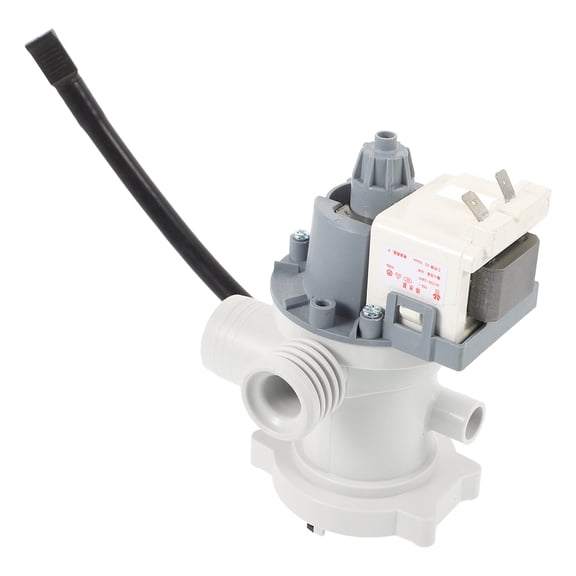 KAKOWELY Low Noise Drain Pump Replacement for Drum Washing Machine, 1 Piece, Dimensions 28.0X15.5X10.5in