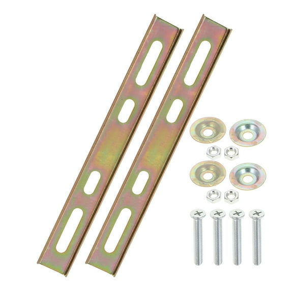 KAKOWELY Durable Iron Motorcycle Rear Luggage Box Base 1Set for Scooter Hitch Trunk Floor Panel Kit