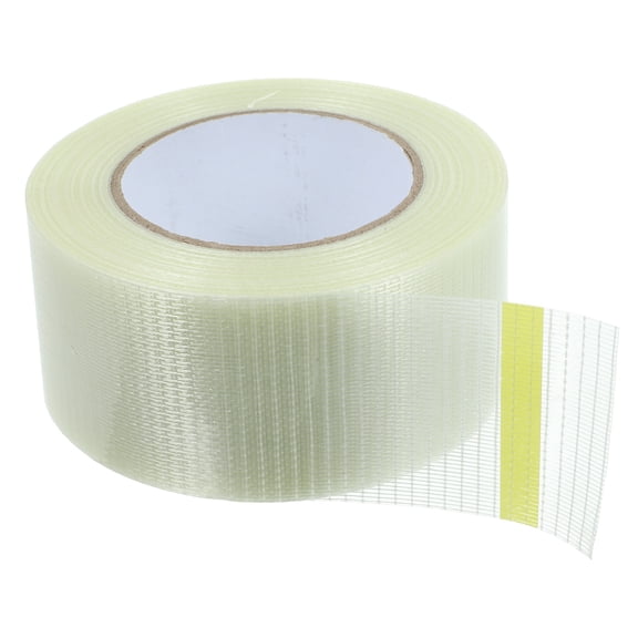 KAKOWELY Fiberglass Repair Tape 1 Roll 50m x 6cm x 0.1cm for Tent and Tarp Repair Patches
